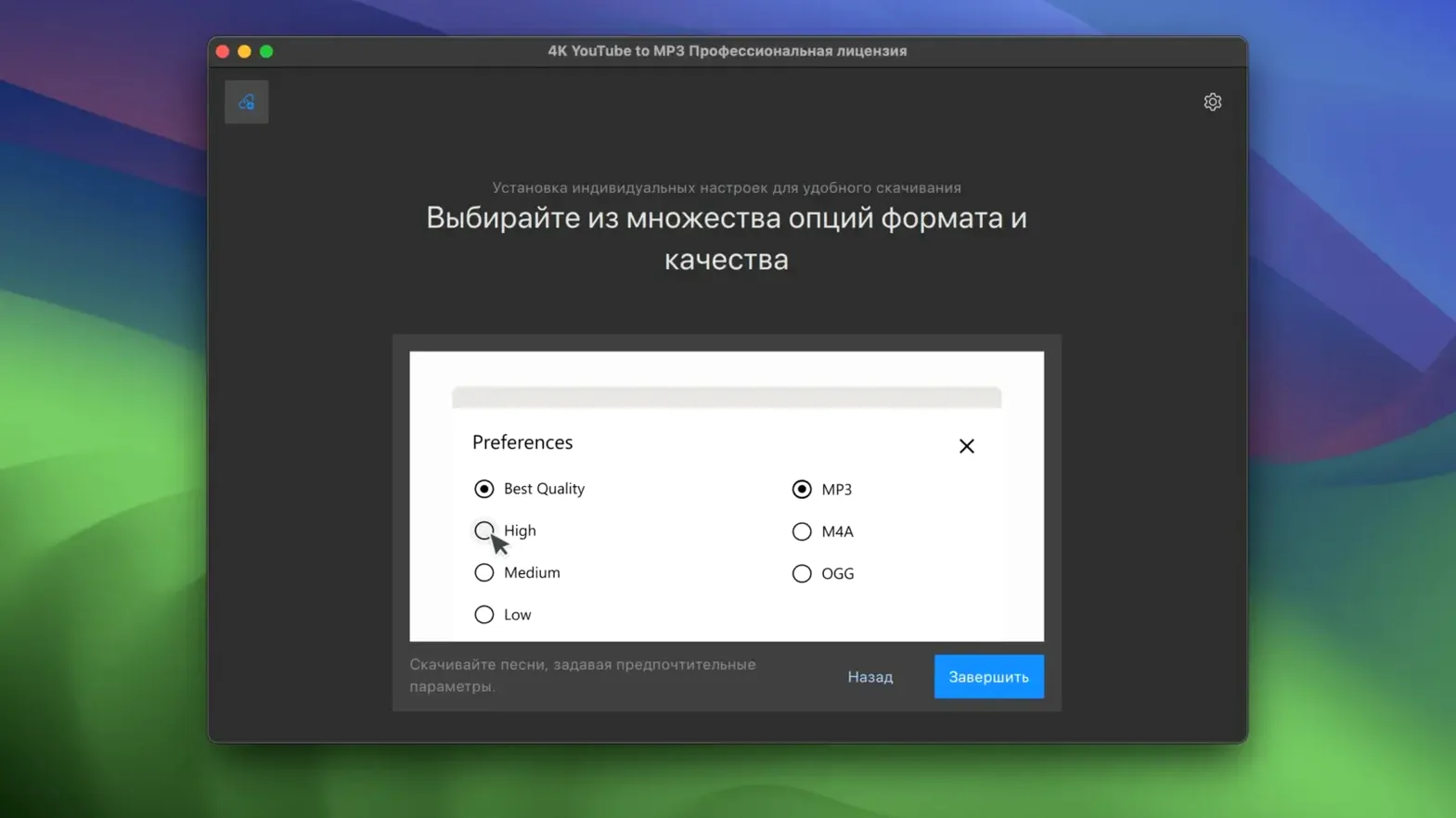 4K YouTube to MP3 close-up 2