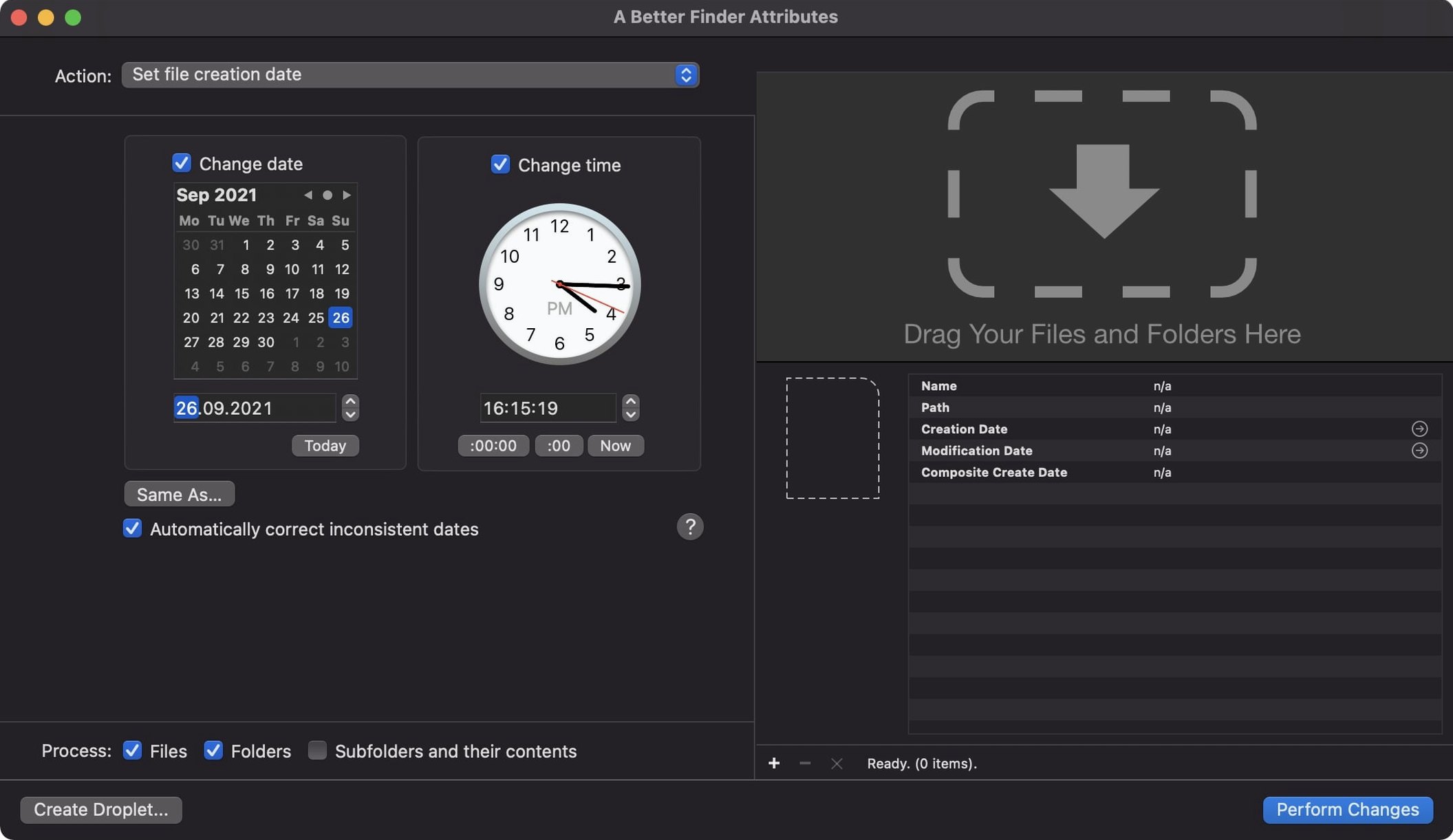Overview of A Better Finder Attributes — a better finder attributes alternative