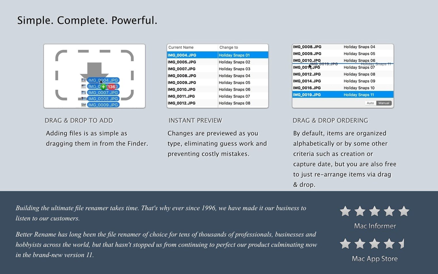 A Better Finder Rename visual 1 Overview of A Better Finder Rename — a better finder rename macos free