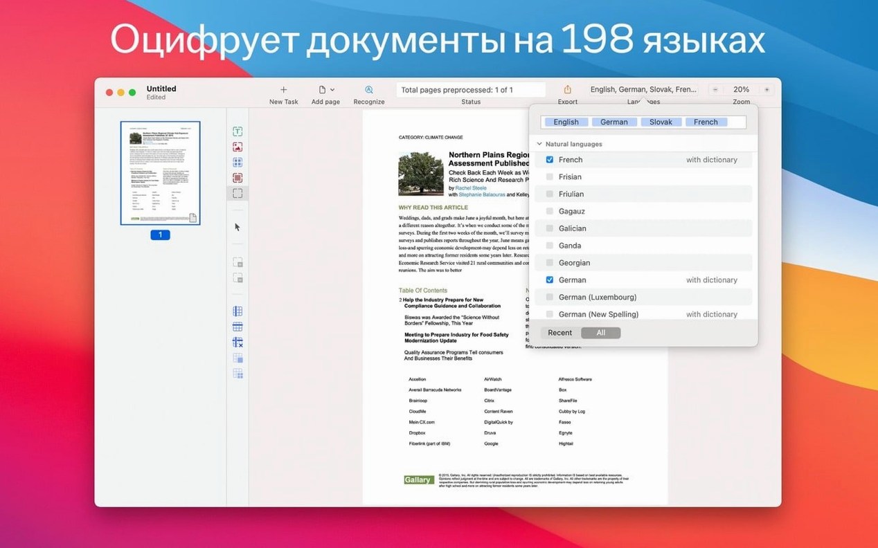 ABBYY FineReader PDF — glimpse 2 ABBYY FineReader PDF usage, image 2