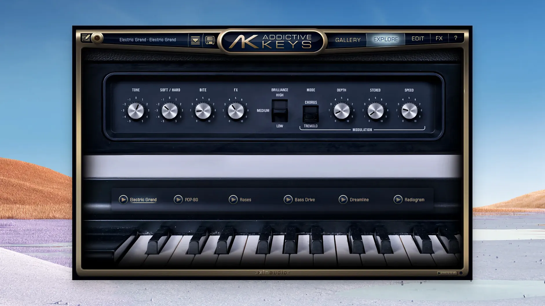 Addictive Keys visual 5 Addictive Keys close-up 5