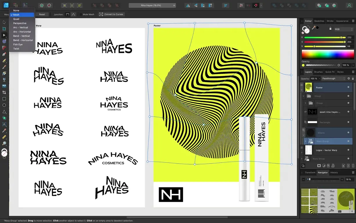Affinity Designer close-up 4
