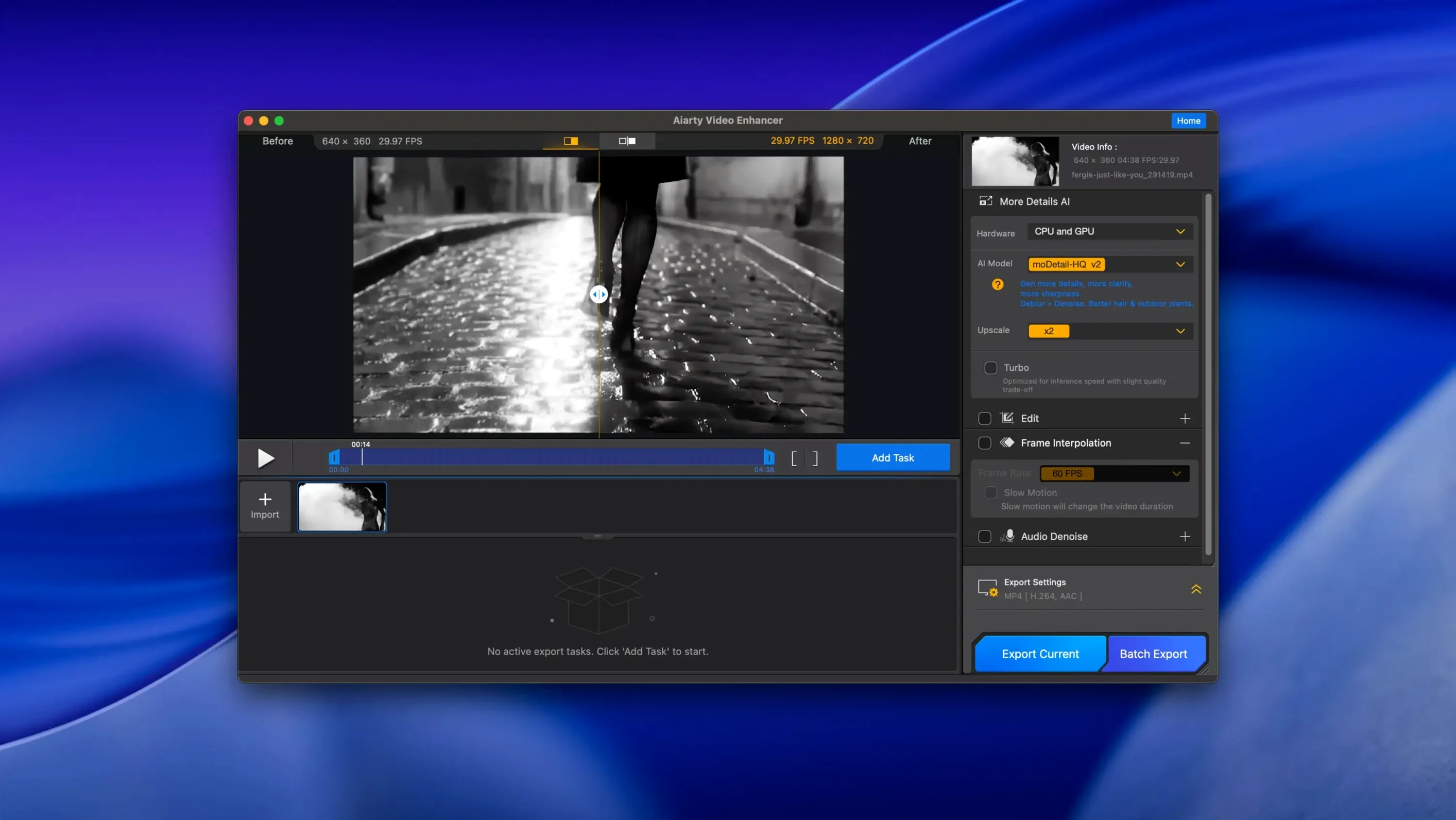Aiarty Video Enhancer — glimpse 2 Aiarty Video Enhancer usage, image 2