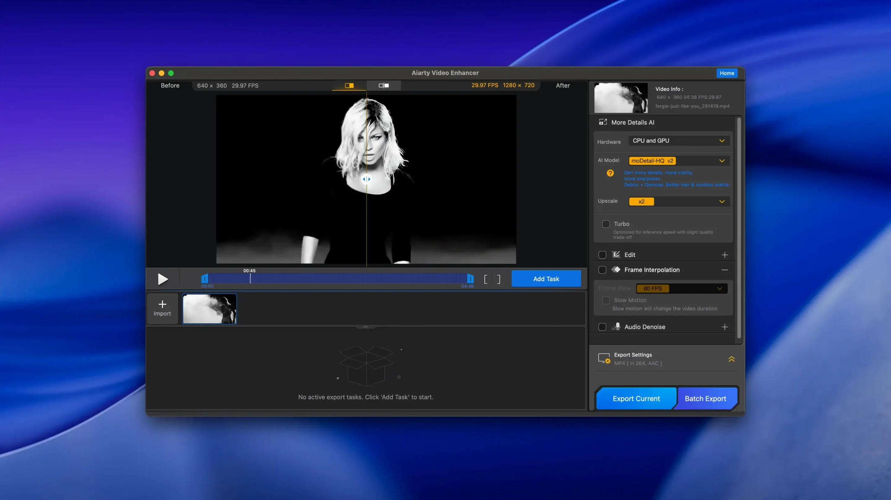 Aiarty Video Enhancer — glimpse 3 Aiarty Video Enhancer usage, image 3