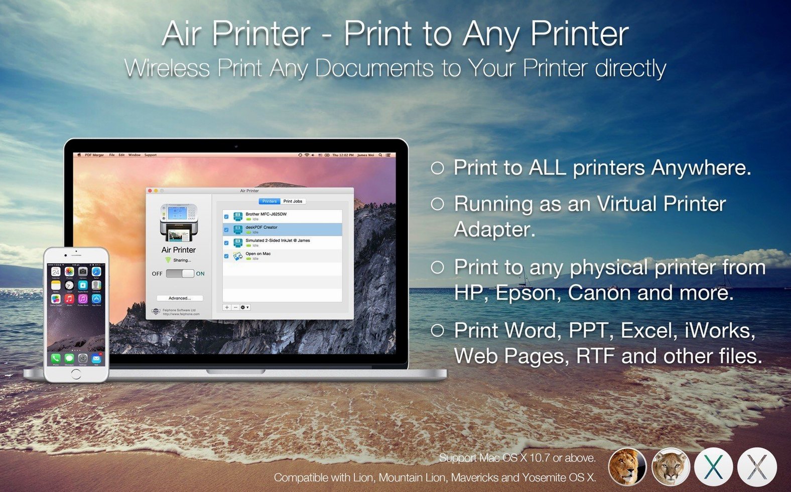 Air Printer - Printer Server close-up 4