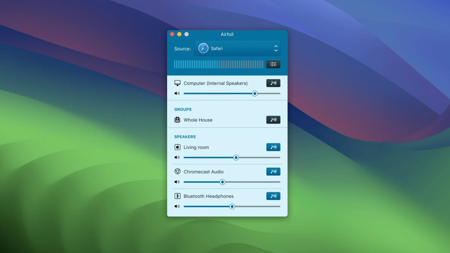 Airfoil — glimpse 3 Airfoil usage, image 3