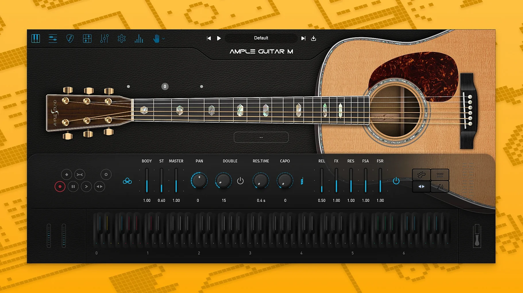 Ample Guitar M — glimpse 1 ample guitar wf torrent — first screen