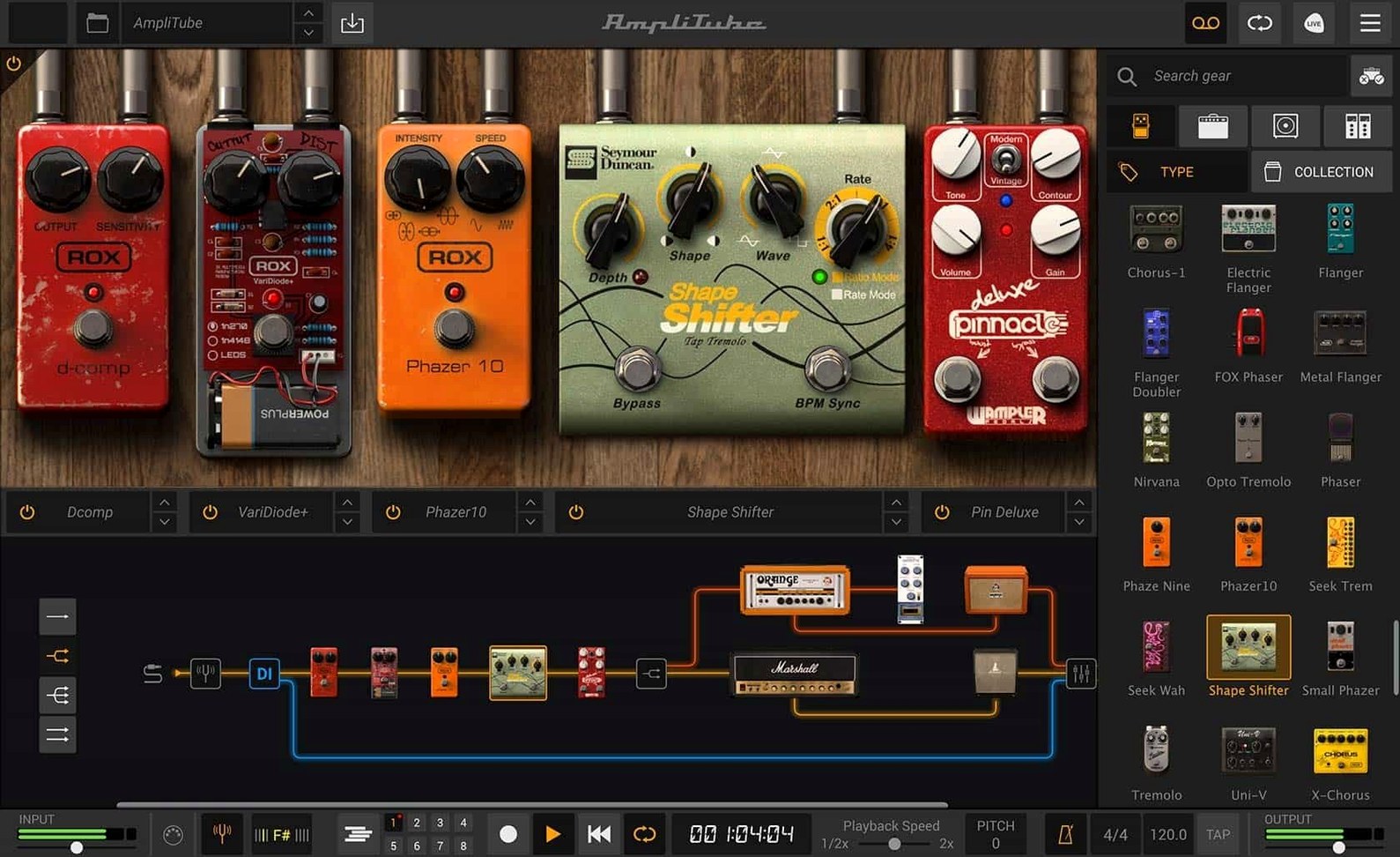 AmpliTube — glimpse 3 AmpliTube usage, image 3