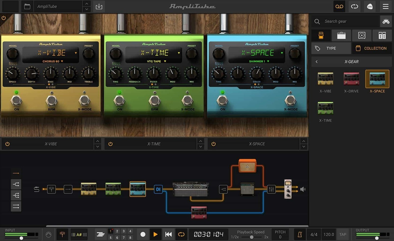 AmpliTube — glimpse 4 AmpliTube usage, image 4