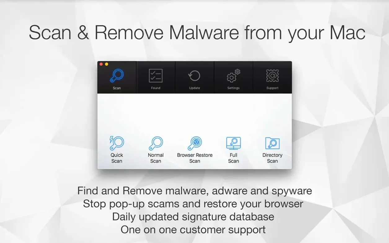 Antivirus Zap - Virus Scanner visual 1 Overview of Antivirus Zap - Virus Scanner — antivirus zap mac