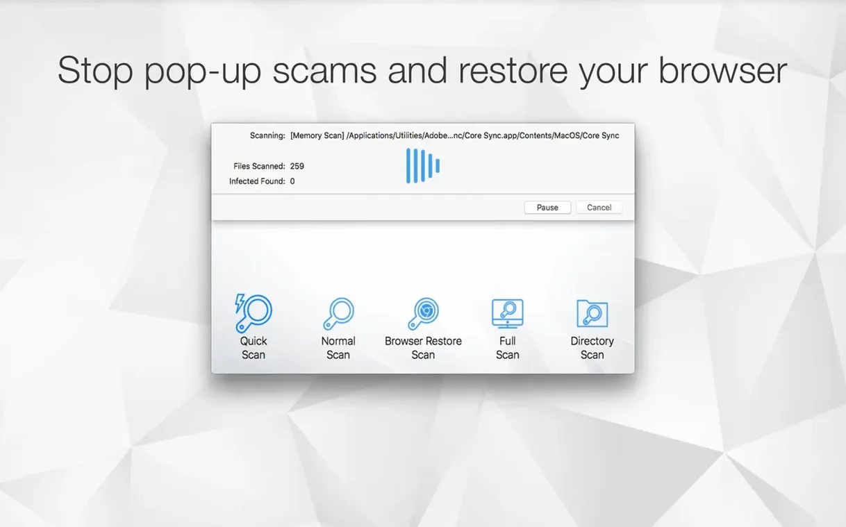 Antivirus Zap - Virus Scanner visual 3 Antivirus Zap - Virus Scanner close-up 3