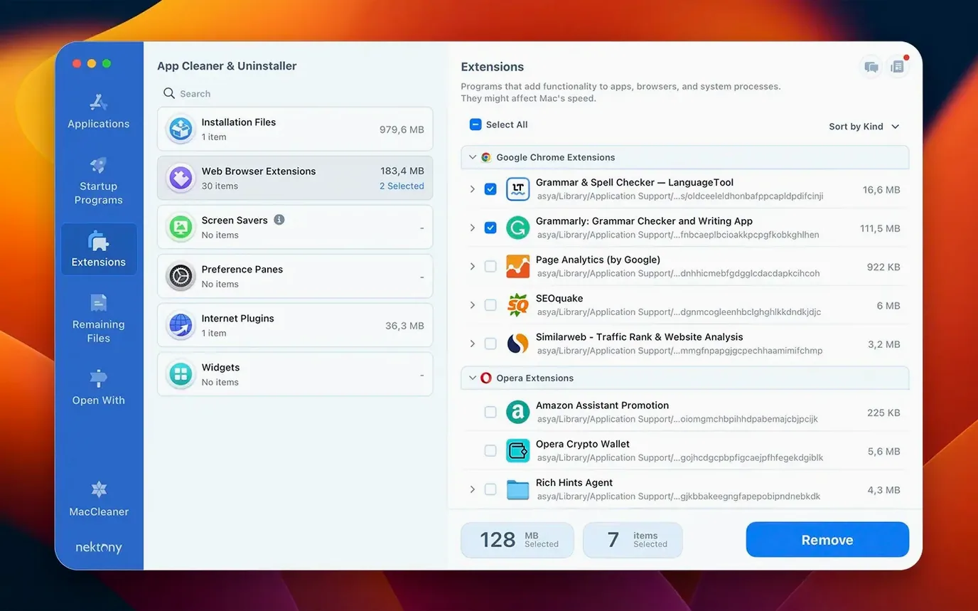App Cleaner & Uninstaller visual 3 App Cleaner & Uninstaller close-up 3