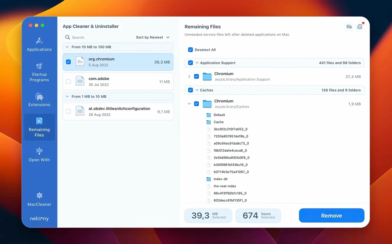 App Cleaner & Uninstaller visual 4 App Cleaner & Uninstaller close-up 4