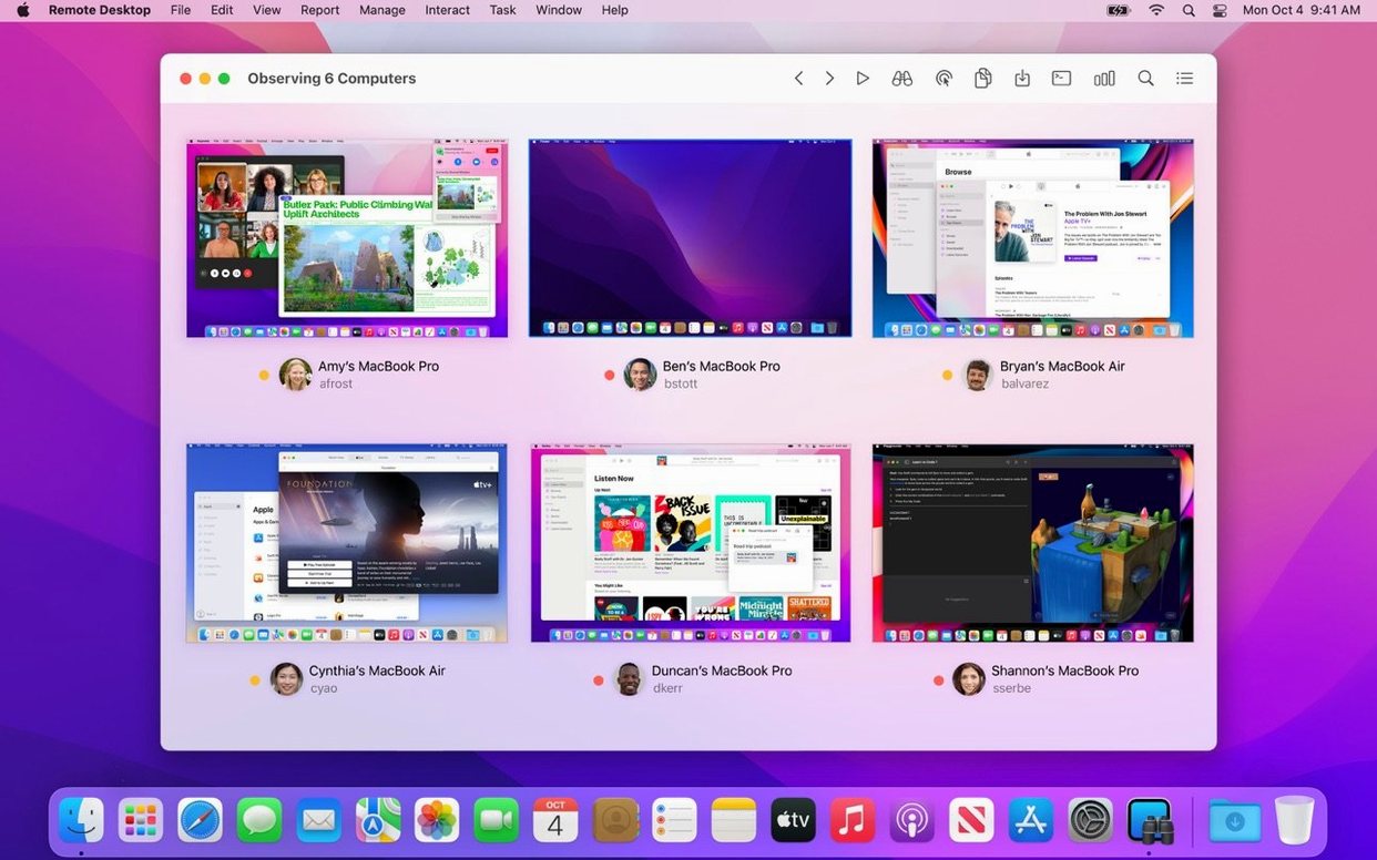 Apple Remote Desktop — glimpse 1 Overview of Apple Remote Desktop — apple remote desktop crack
