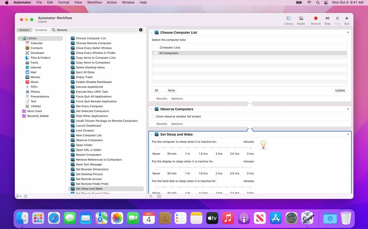 Apple Remote Desktop — glimpse 4 Apple Remote Desktop usage, image 4