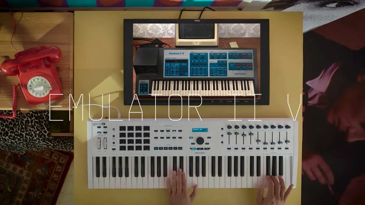 Arturia Emulator II V — glimpse 1 arturia emulator ii v free download — first screen
