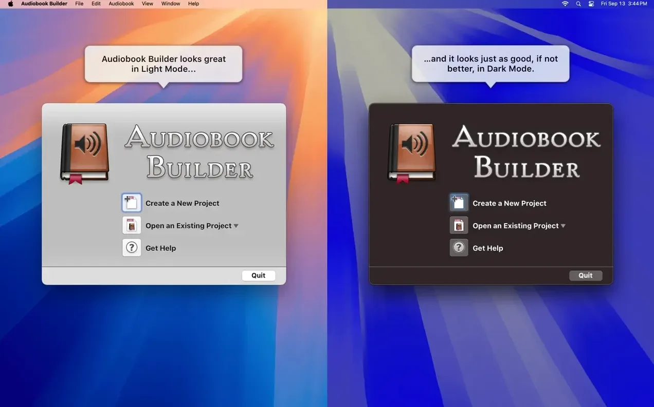 Audiobook Builder visual 6 Audiobook Builder close-up 6