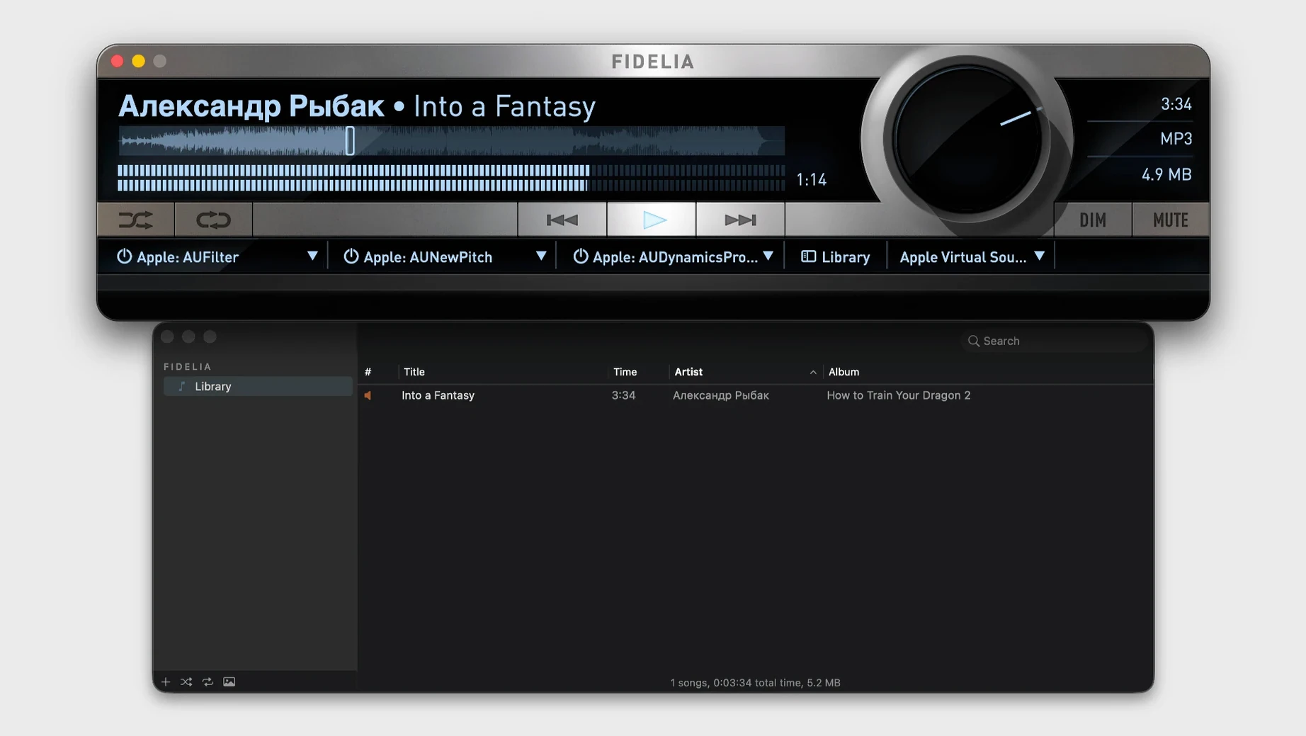 Overview of Audiofile Engineering Fidelia — audiofile engineering fidelia mac download