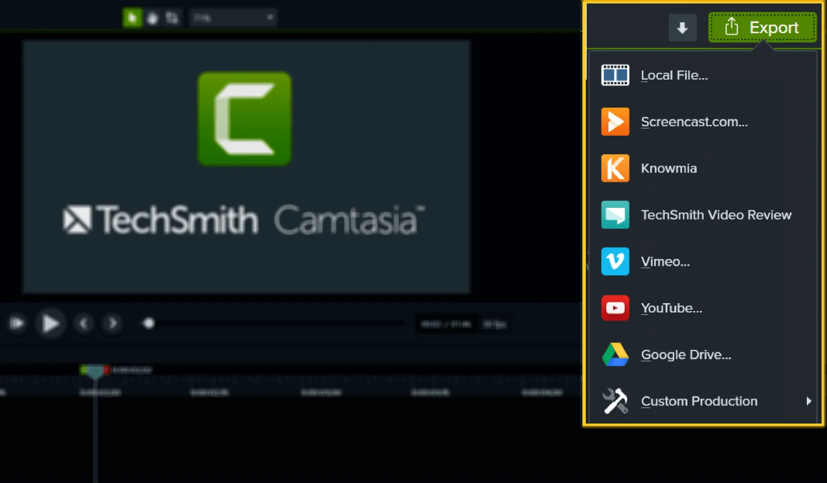 Camtasia — glimpse 4 Camtasia usage, image 4