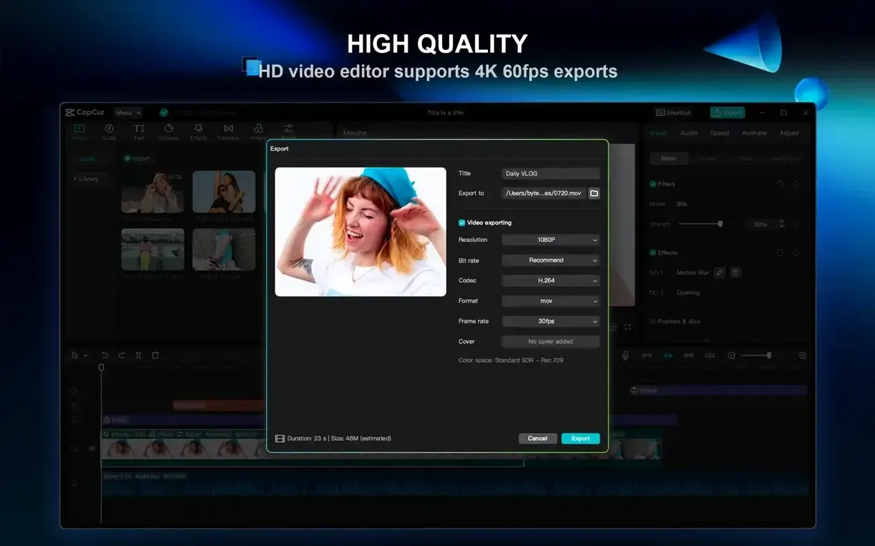 CapCut usage, image 6