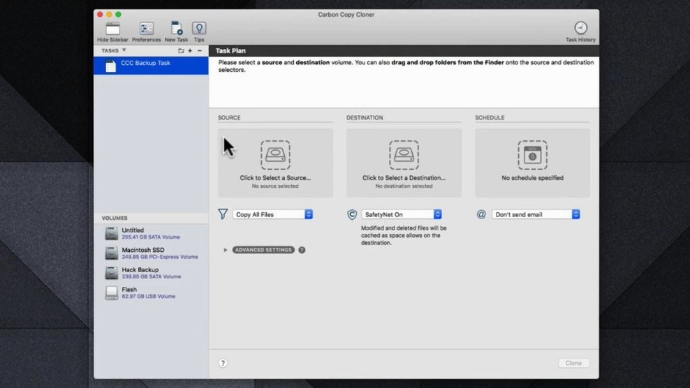 Carbon Copy Cloner visual 1 Overview of Carbon Copy Cloner — carbon copy cloner full mac