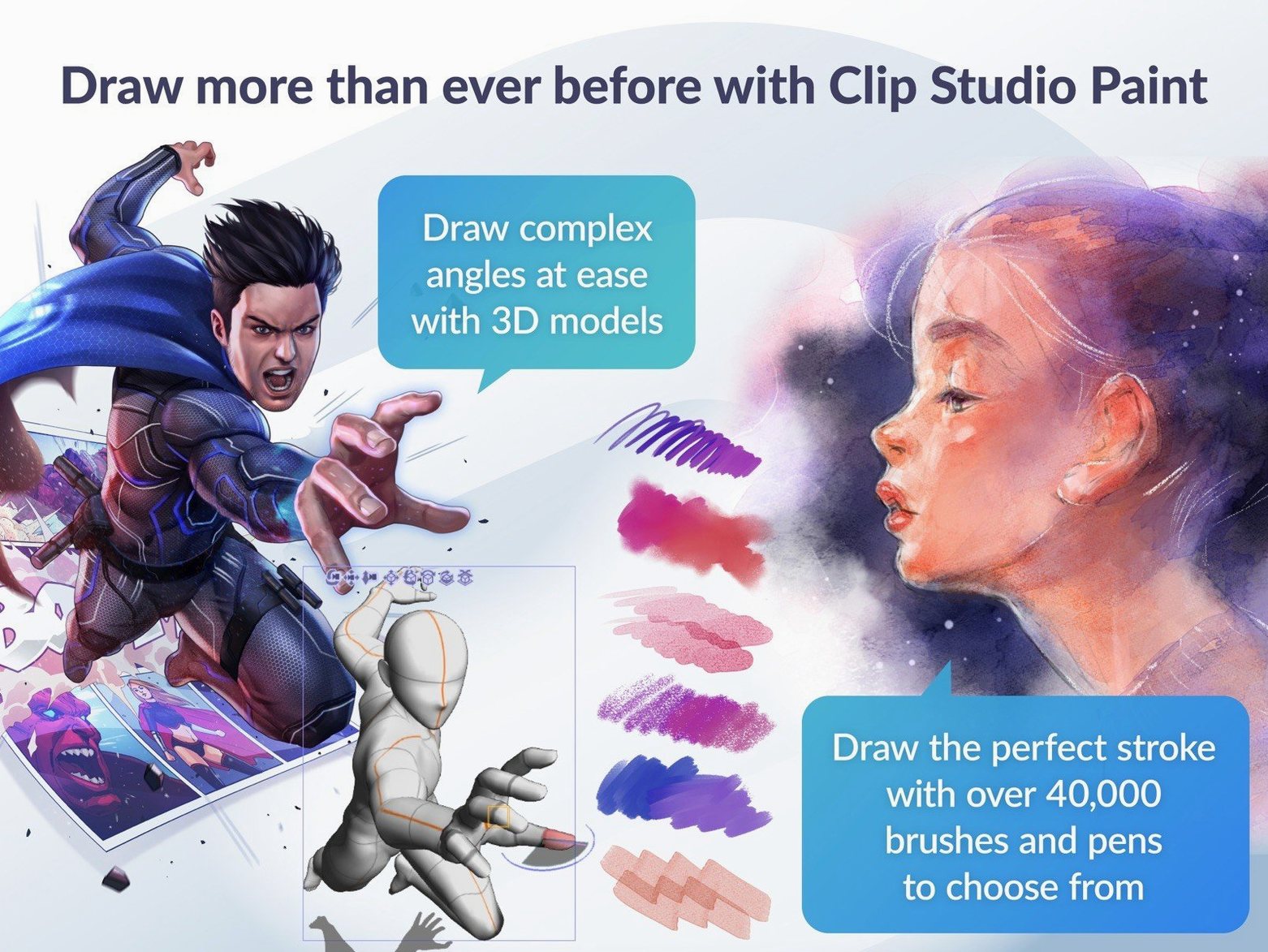 Clip Studio Paint visual 2 Clip Studio Paint close-up 2