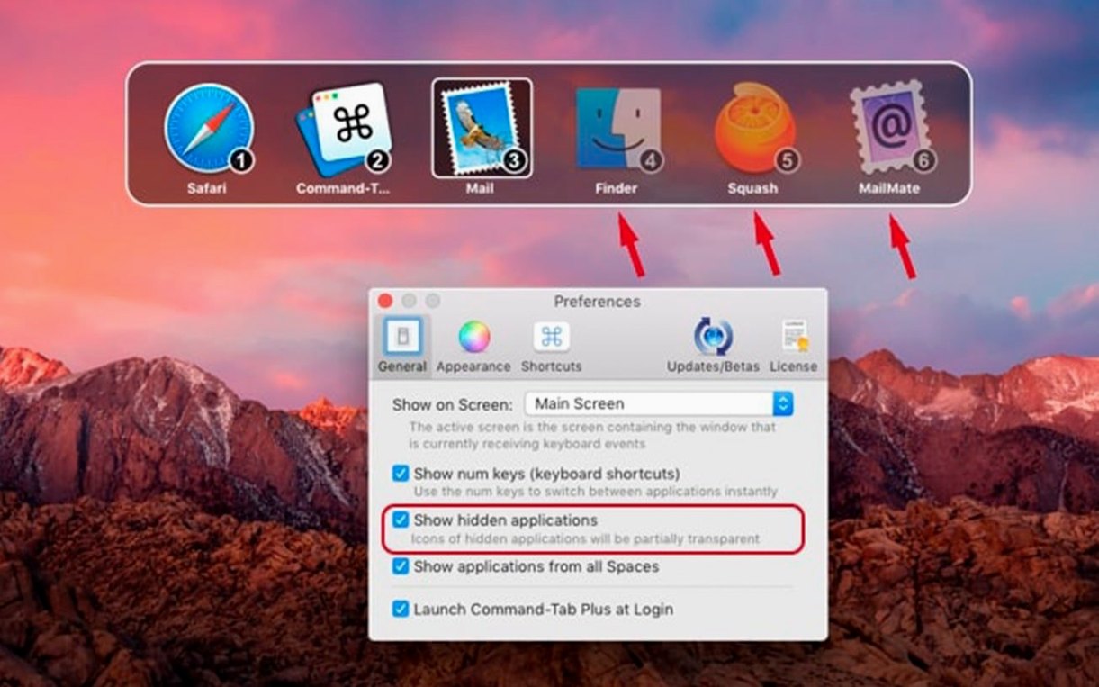 Command-Tab Plus close-up 2