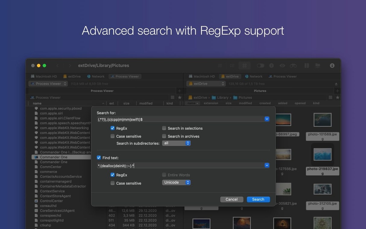 Commander One PRO — glimpse 3 Commander One PRO usage, image 3
