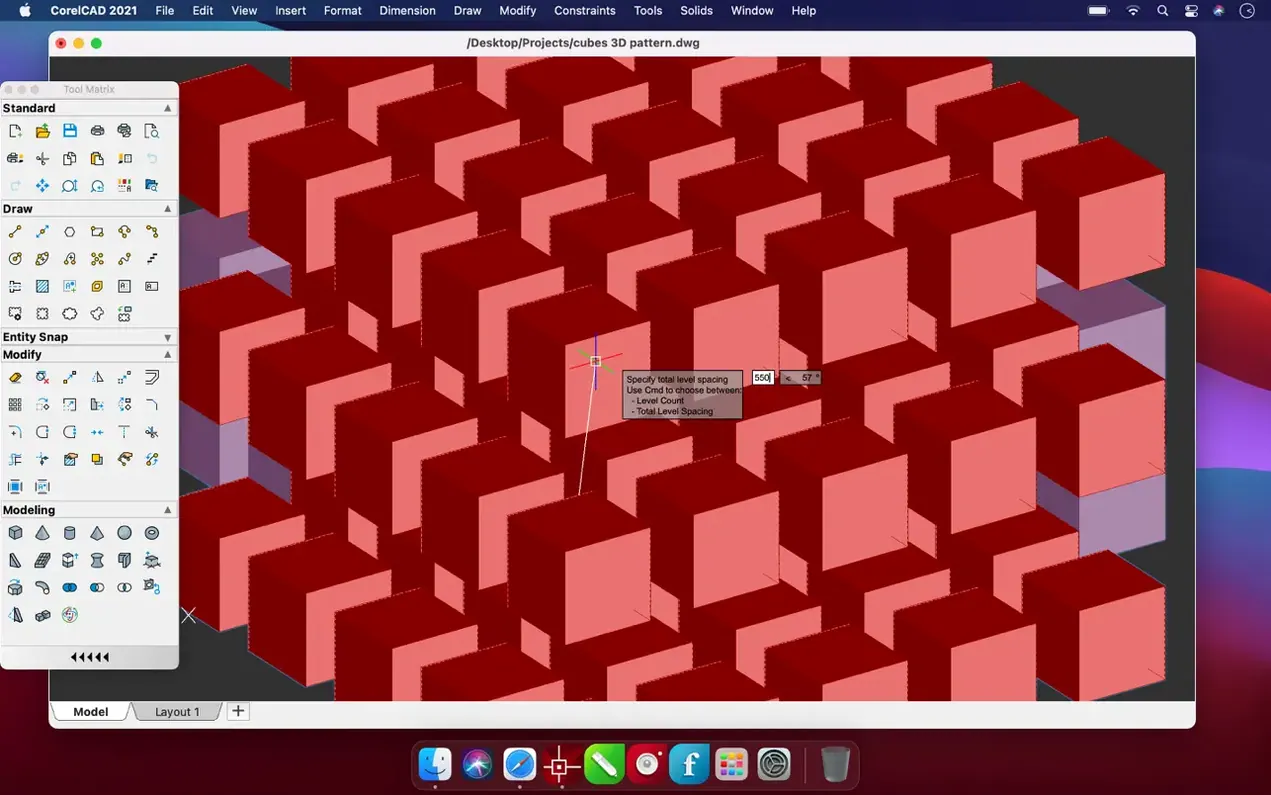 CorelCAD visual 1 corelcad mac — first screen