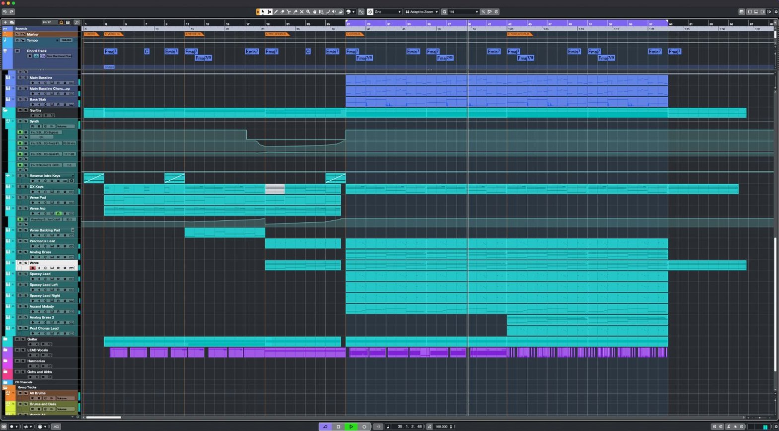 Cubase visual 2 Cubase close-up 2