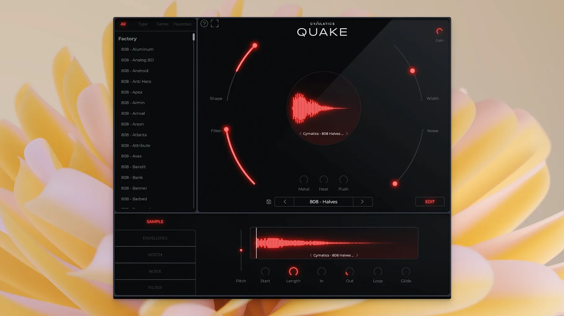 Overview of Cymatics QUAKE — quake vst