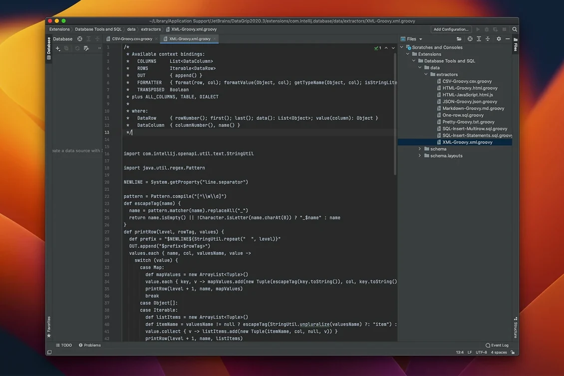 DataGrip usage, image 3