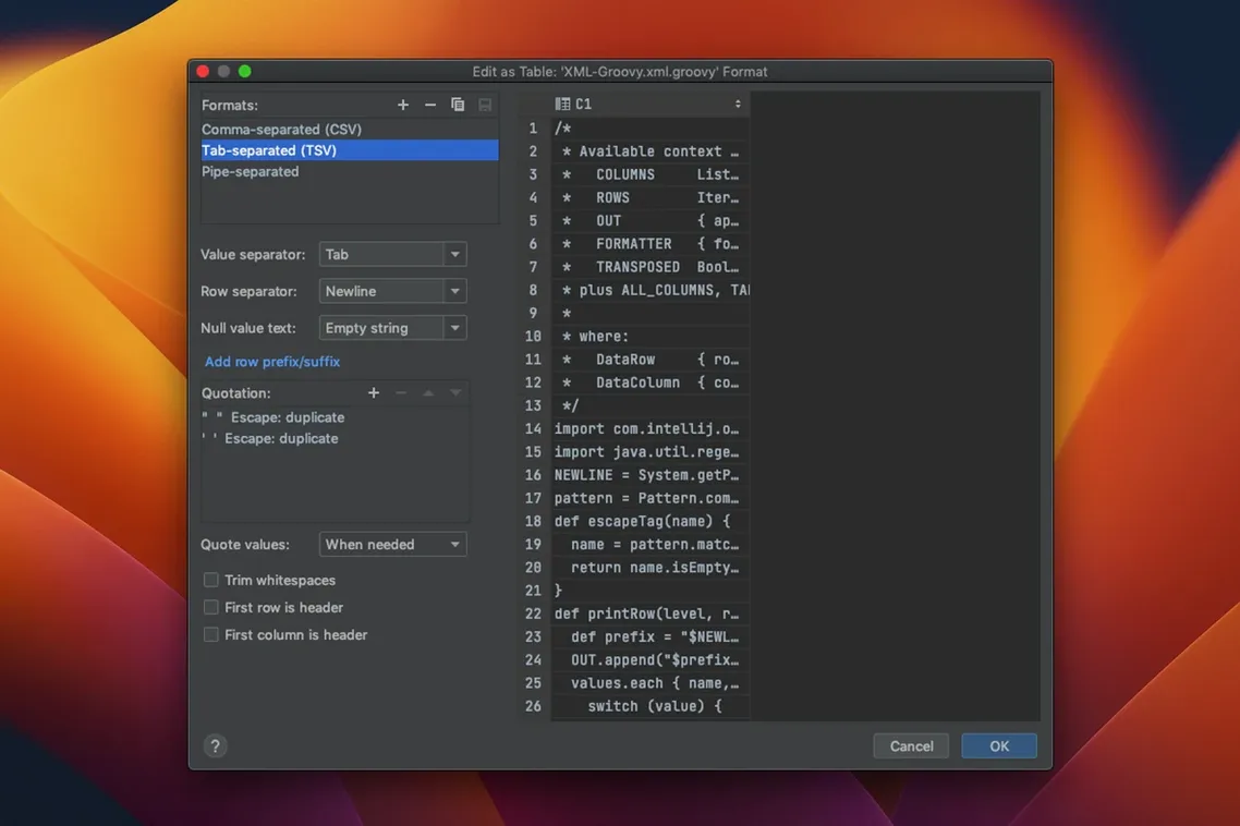 DataGrip usage, image 4