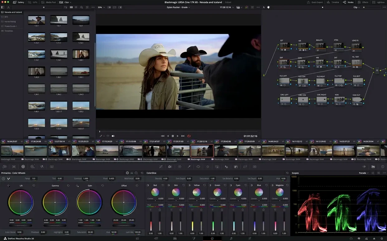 DaVinci Resolve Studio visual 4 DaVinci Resolve Studio close-up 4