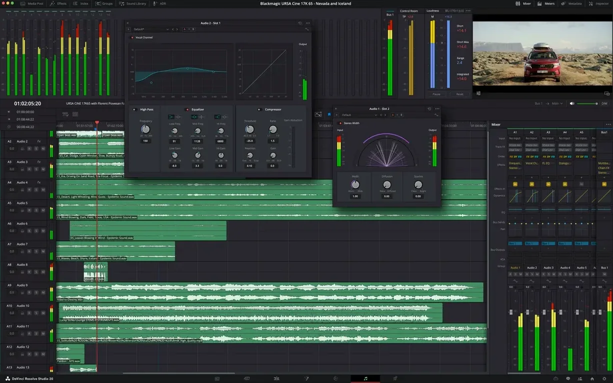 DaVinci Resolve Studio — glimpse 5 DaVinci Resolve Studio usage, image 5