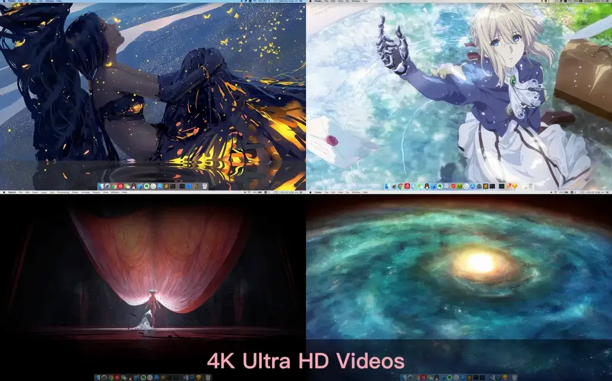 Dynamic Wallpaper Engine — glimpse 7 Dynamic Wallpaper Engine usage, image 7