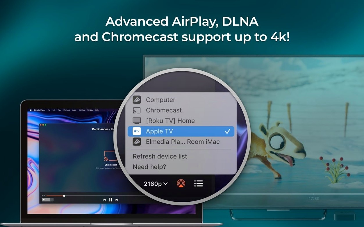 Elmedia Player Pro — glimpse 3 Elmedia Player Pro usage, image 3