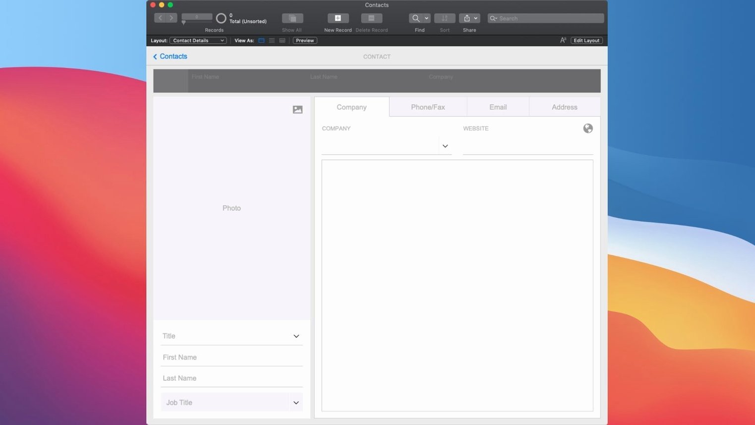 FileMaker Pro visual 4 FileMaker Pro close-up 4