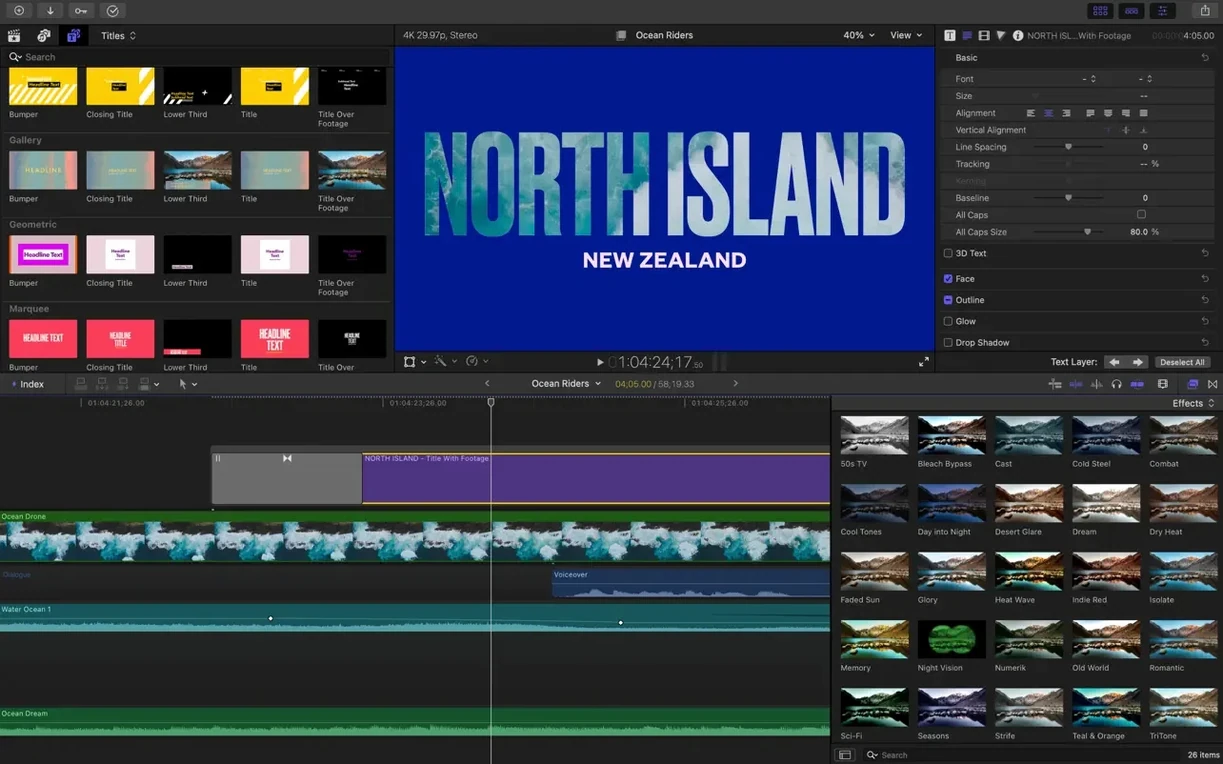 Final Cut Pro visual 5 Final Cut Pro close-up 5