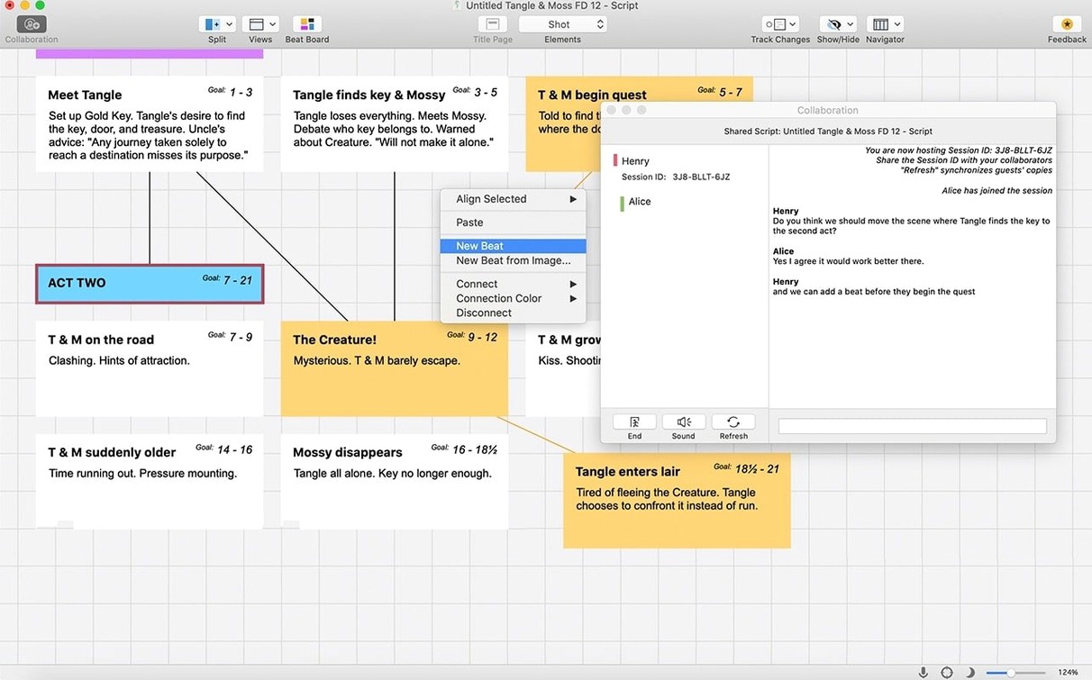 Final Draft usage, image 2