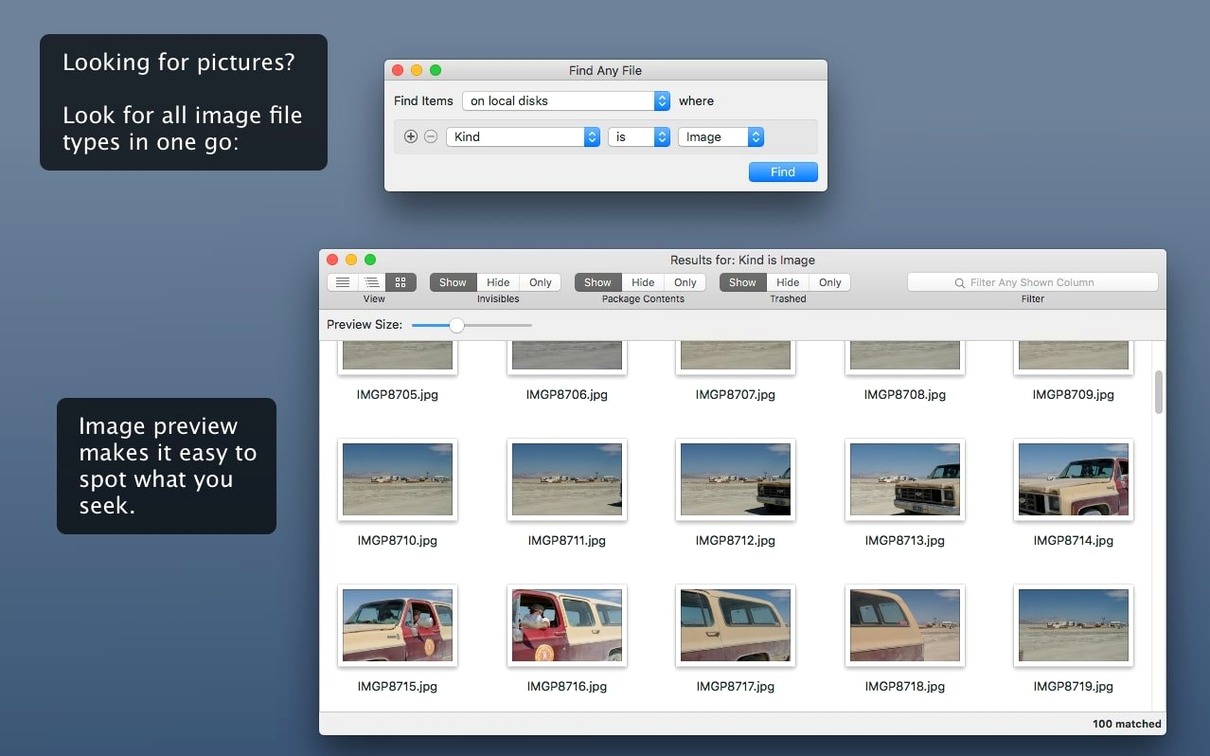 Find Any File visual 3 Find Any File close-up 3