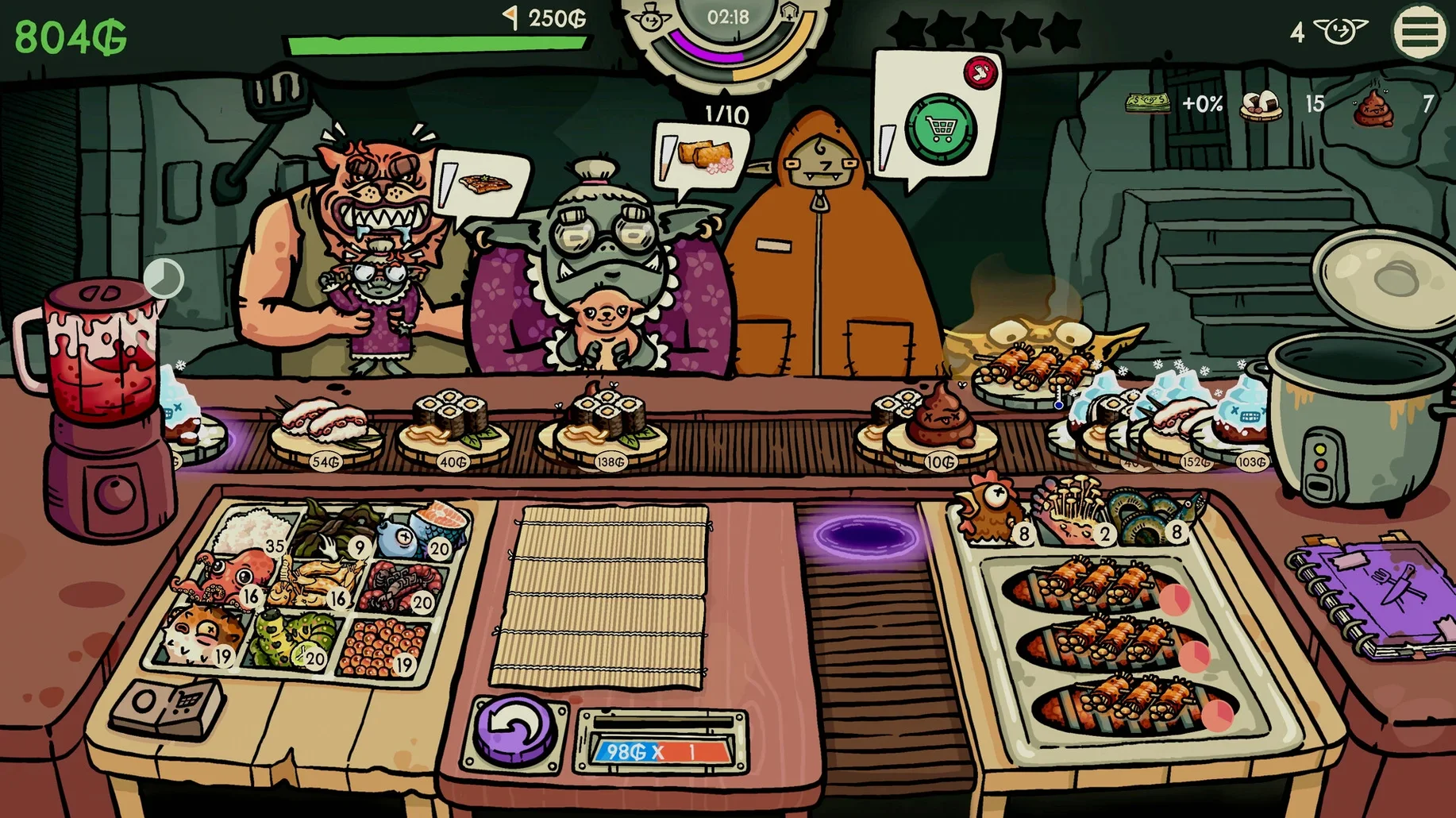 Goblin Sushi — glimpse 4 Goblin Sushi usage, image 4
