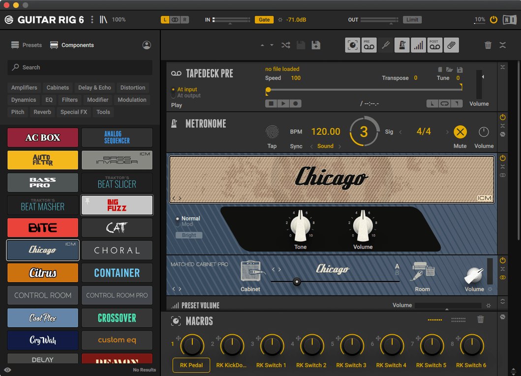 Guitar Rig visual 1 Overview of Guitar Rig — guitar rig 7 mac torrent