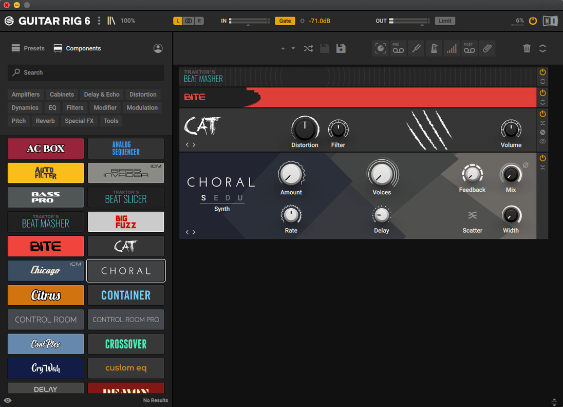 Guitar Rig visual 3 Guitar Rig close-up 3