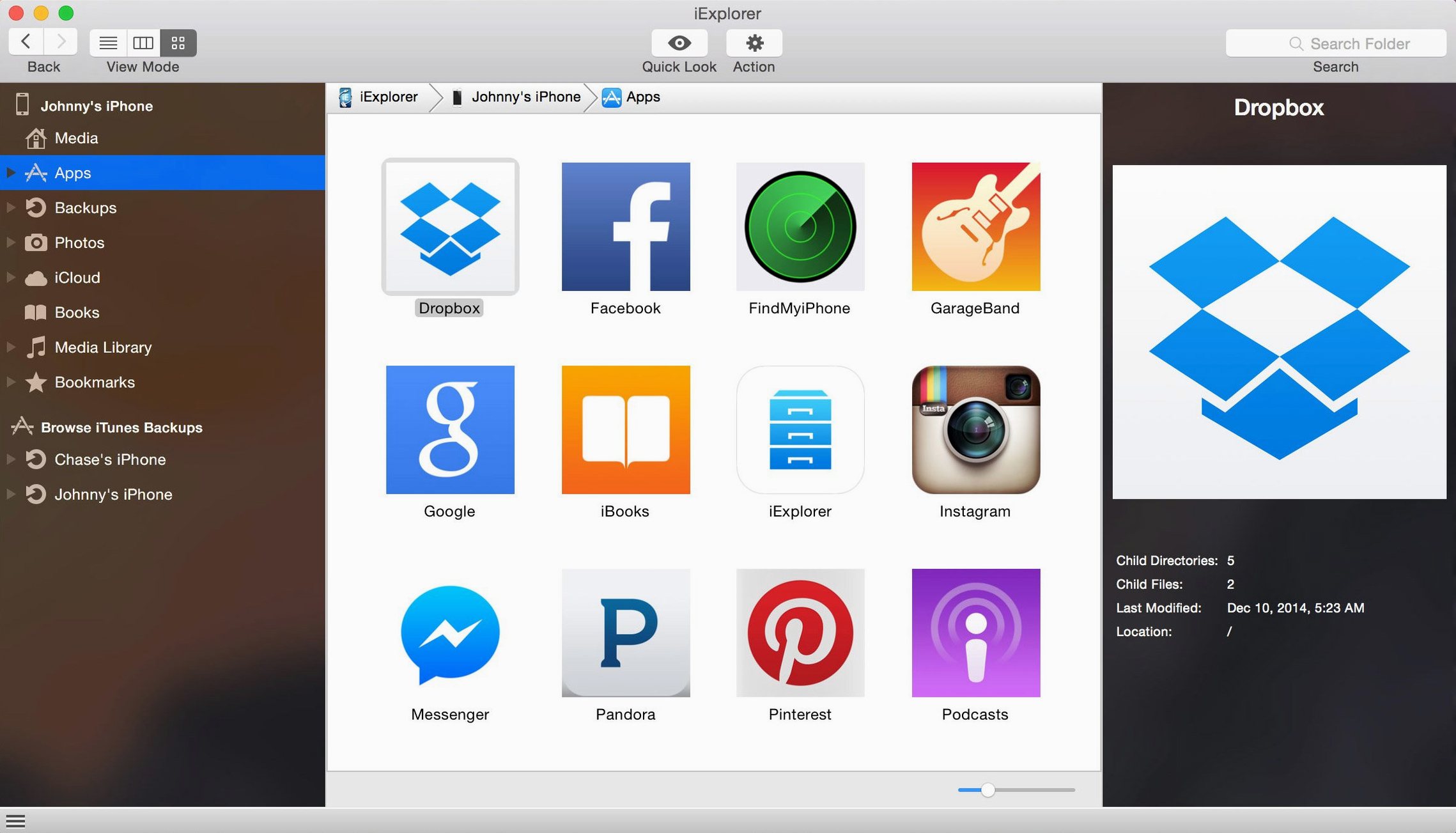 iExplorer — glimpse 1 Overview of iExplorer — iexplorer torrent