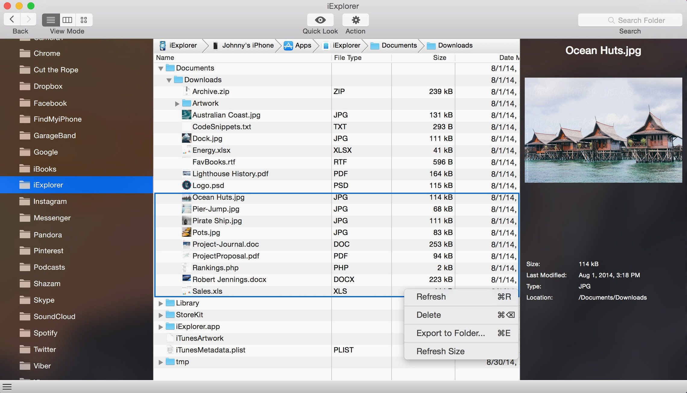 iExplorer — glimpse 2 iExplorer usage, image 2