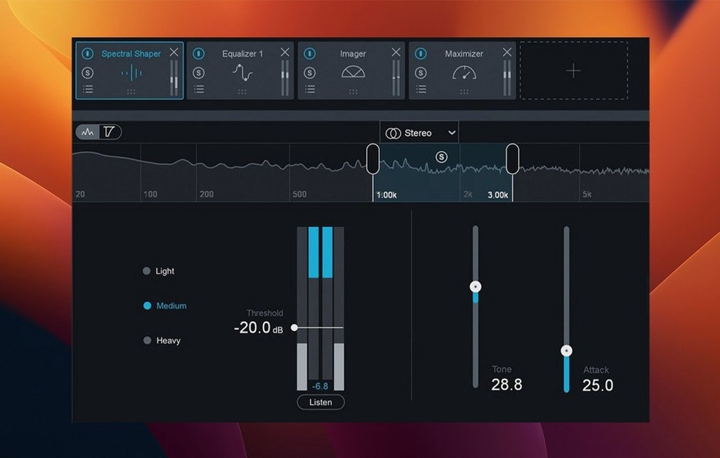 iZotope Ozone — glimpse 4 iZotope Ozone usage, image 4