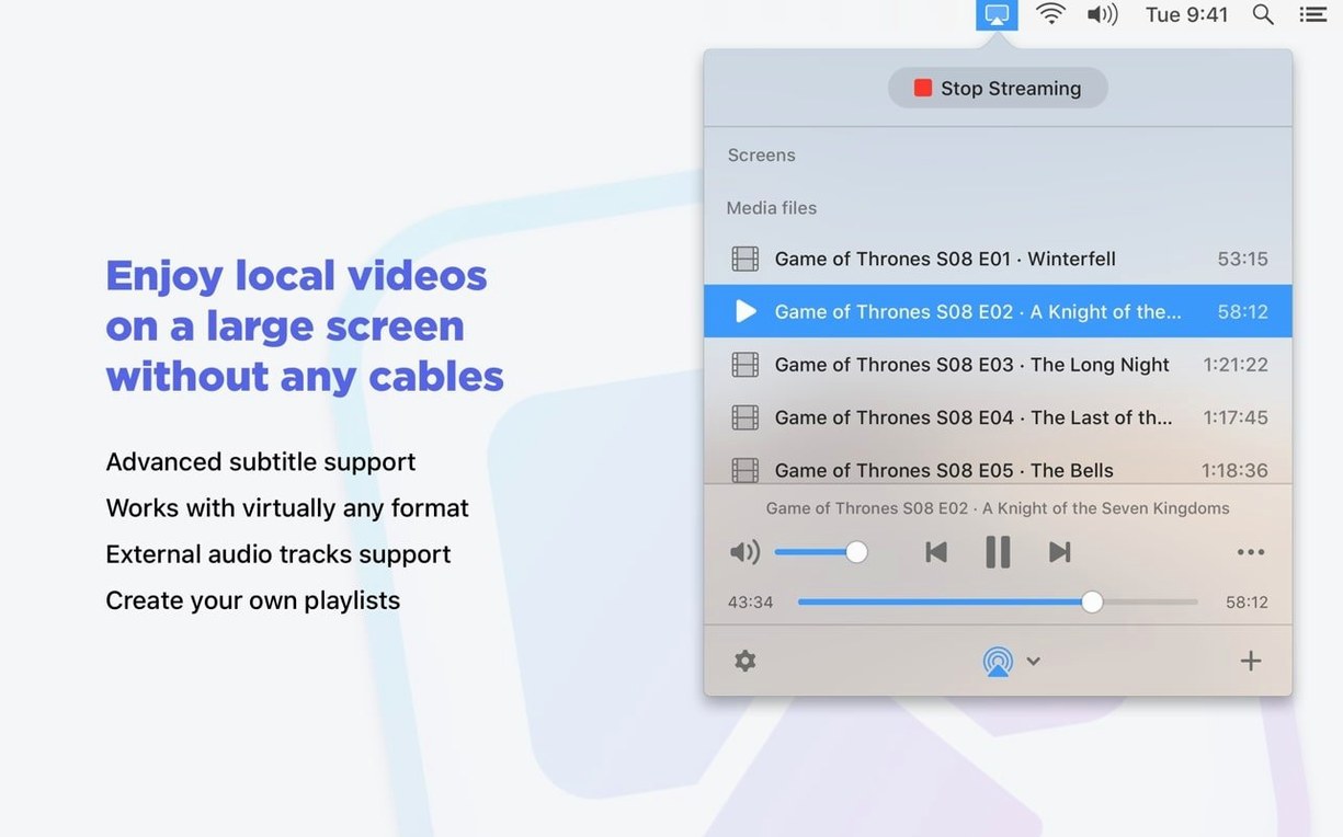JustStream PRO usage, image 3