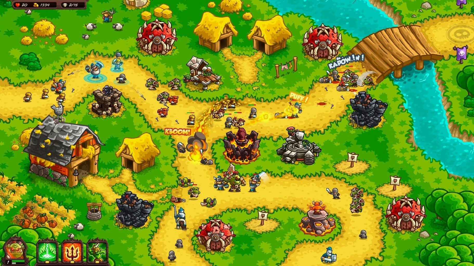 Kingdom Rush Vengeance - Tower Defense — glimpse 3 Kingdom Rush Vengeance - Tower Defense usage, image 3
