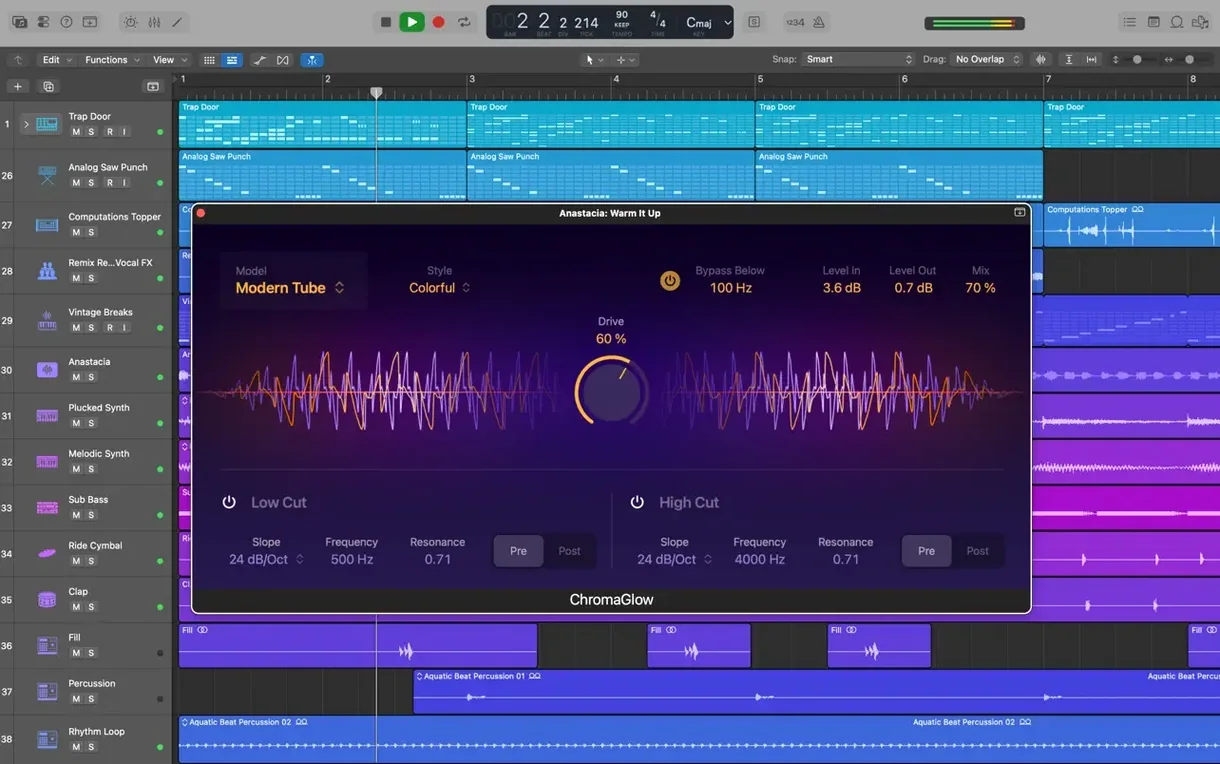 Logic Pro — glimpse 3 Logic Pro usage, image 3